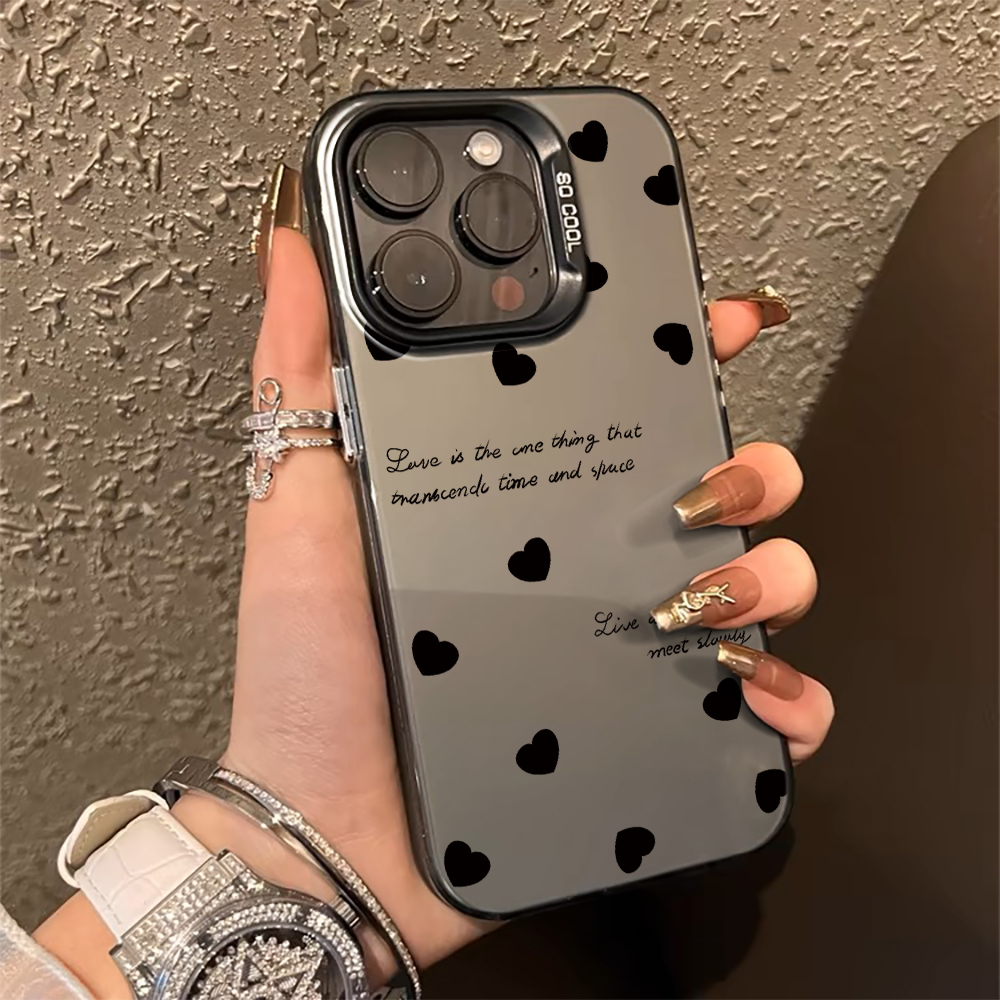 Receipt Printer Thermal - غطاء هاتف أنيق بتصميم قلب الحب