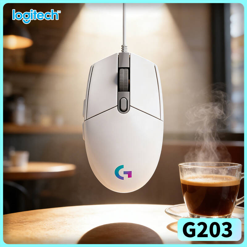 ماوس ألعاب لوجيتك G203 سلكي بإ - مراجعة Logitech Mouse G203 وسعره