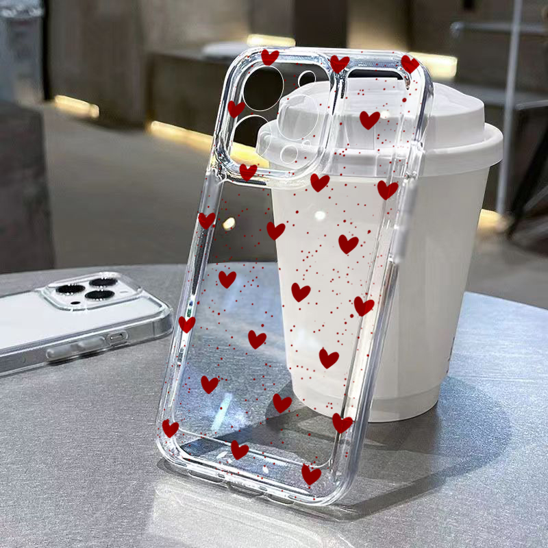 جراب هاتف شفاف بتصميم قلب بسيط - مراجعة Receipt Printer Thermal وسعره